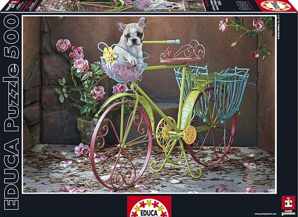 Educa (15964) - "French Bulldog" - 500 piezas