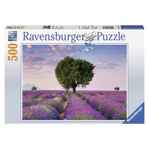 Ravensburger (14353) - "South Lavender of France" - 500 piezas