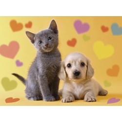 Ravensburger (12728) - "Inseparable friends" - 200 piezas