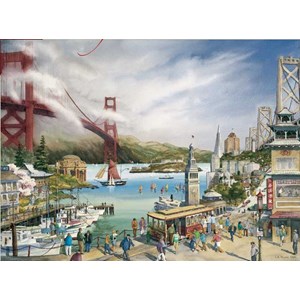 Pomegranate (AA677) - Larry A. Wilson: "Spirit of San Francisco" - 1000 piezas