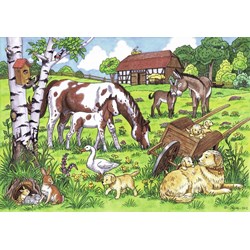 Ravensburger (08858) - "Farm animals" - 24 piezas