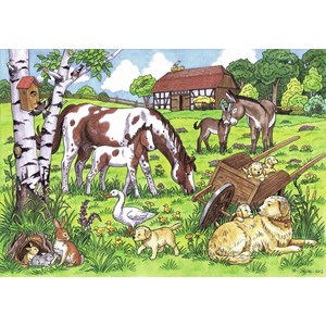 Ravensburger (08858) - "Farm animals" - 24 piezas