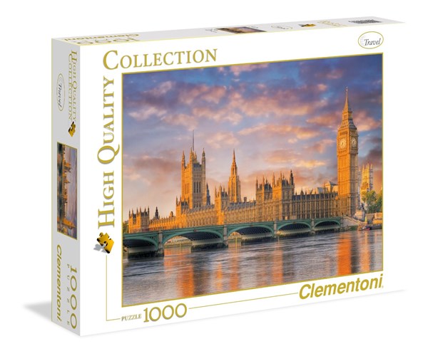 Clementoni (39269) - "Houses of Parliament, London" - 1000 piezas
