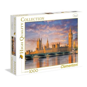 Clementoni (39269) - "Houses of Parliament, London" - 1000 piezas
