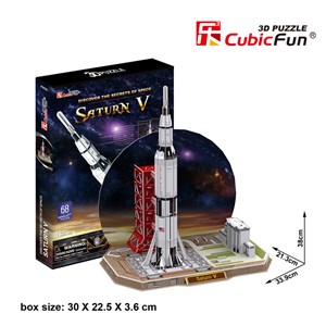 Cubic Fun (P653H) - "Saturn V" - 68 piezas
