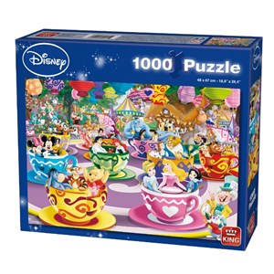 King International (05125) - "Disney Mad Tea Cup" - 1000 piezas