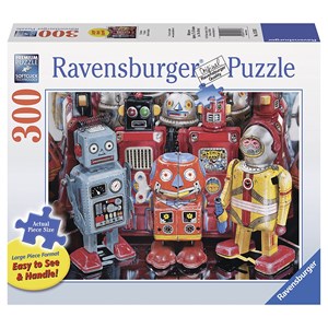 Ravensburger (13570) - "Robots" - 300 piezas