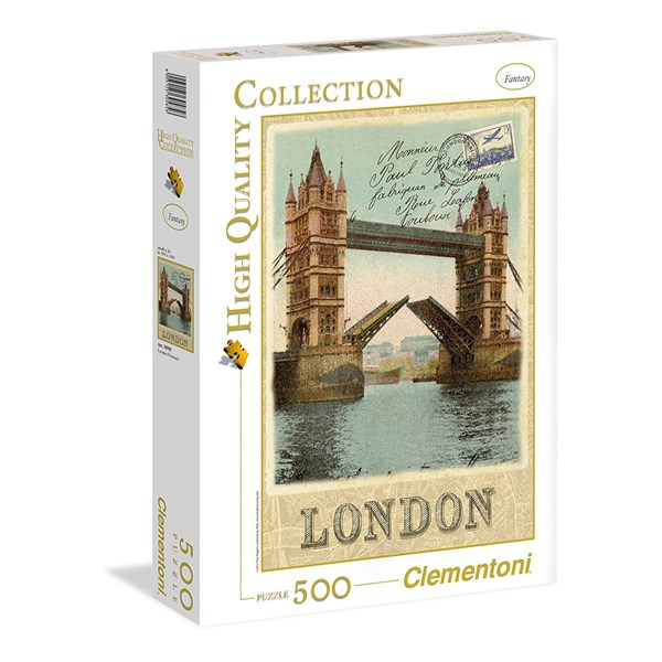 Clementoni (30585) - "London Postcard" - 500 piezas