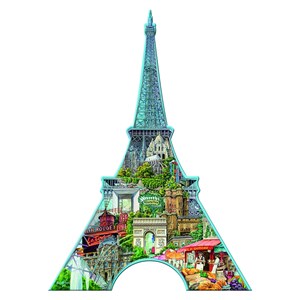 Ravensburger (16152) - "Eiffel Tower" - 960 piezas