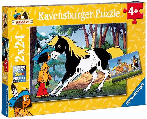 Ravensburger (08869) - "Yakari And Little Thunder" - 24 piezas