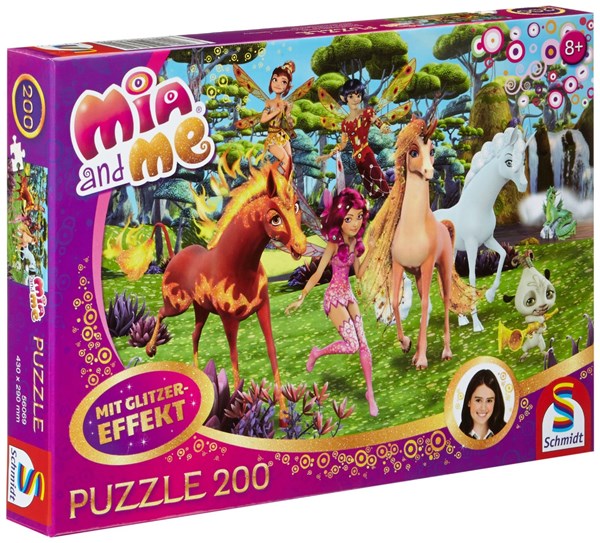 Schmidt Spiele (56069) - "Mia and Me" - 200 piezas