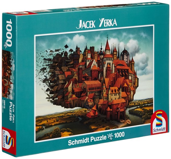 Schmidt Spiele (59512) - Jacek Yerka: "City on The Wing" - 1000 piezas