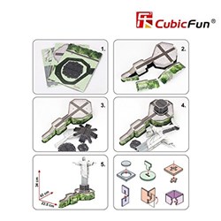 Cubic Fun (C187H) - "Christ The Redeemer, Brazil" - 22 piezas