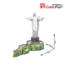 Cubic Fun (C187H) - "Christ The Redeemer, Brazil" - 22 piezas