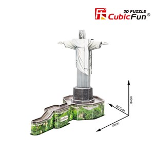 Cubic Fun (C187H) - "Christ The Redeemer, Brazil" - 22 piezas
