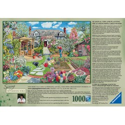 Ravensburger (19108) - "Gardening World, Spring" - 1000 piezas