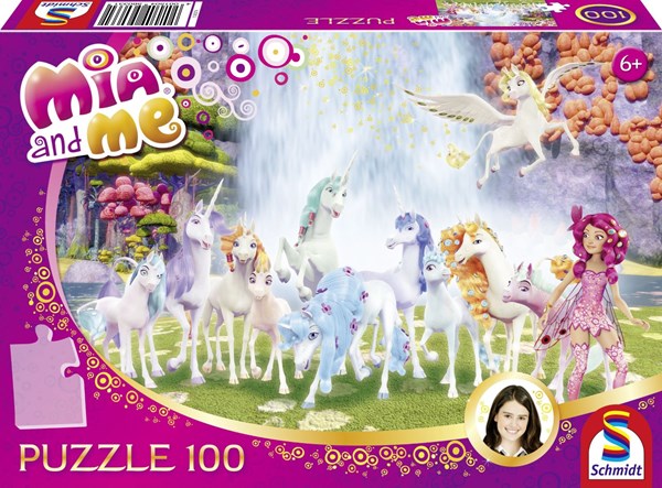 Schmidt Spiele (56033) - "The Unicorns of Centopia" - 100 piezas