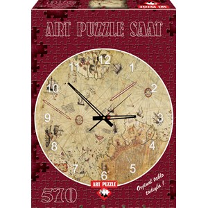 Art Puzzle (4297) - "Puzzle Clock" - 570 piezas