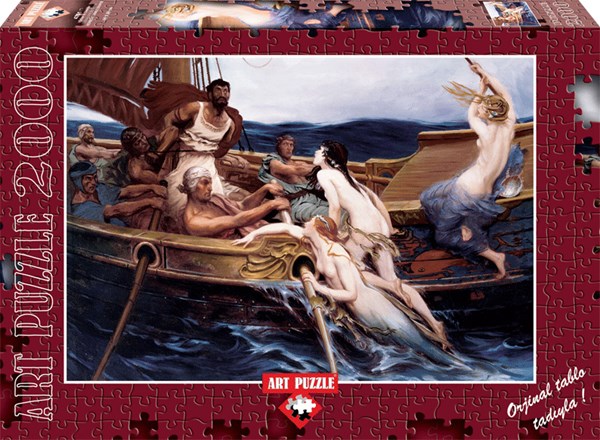 Art Puzzle (4701) - Herbert James Draper: "Ulysse and the Sirens" - 2000 piezas