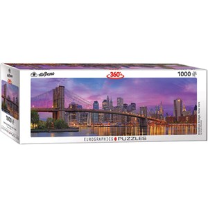 Eurographics (6010-5301) - "Brooklyn Bridge, New York" - 1000 piezas