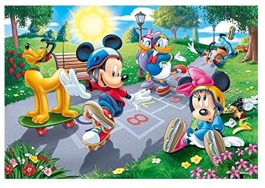 Trefl (16249) - "Mickey Mouse & Friends" - 100 piezas