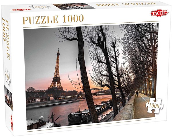 Tactic (52840) - "Paris and the Eiffel Tower" - 1000 piezas