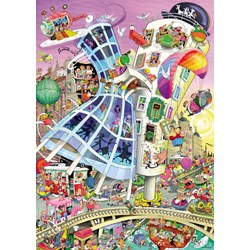 Heye (29749) - Robert J. Crisp: "Ginger & Fred" - 1000 piezas