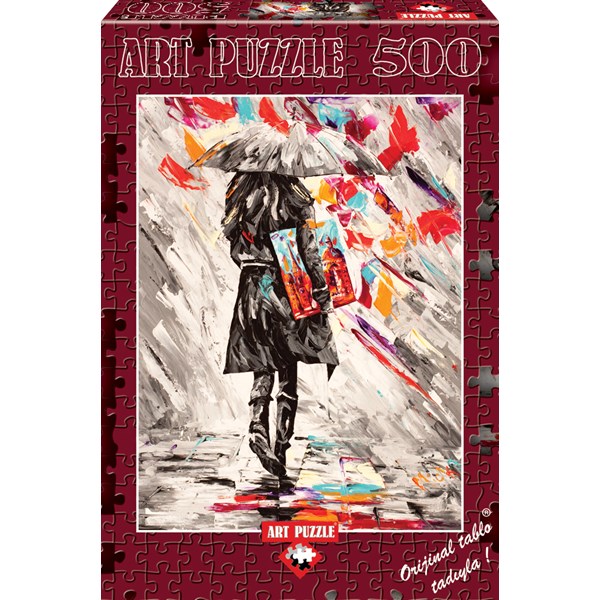 Art Puzzle (4165) - "Art Critic" - 500 piezas