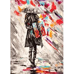 Art Puzzle (4165) - "Art Critic" - 500 piezas