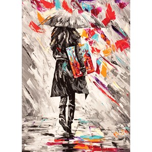 Art Puzzle (4165) - "Art Critic" - 500 piezas