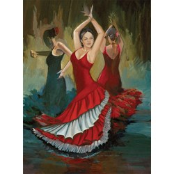 Art Puzzle (4400) - "Flamenco" - 1000 piezas