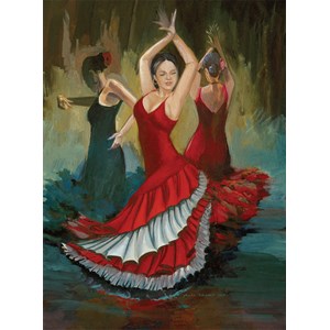 Art Puzzle (4400) - "Flamenco" - 1000 piezas
