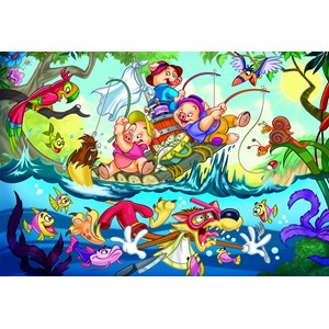 Eurographics (6035-0423) - "Three Little Pigs" - 35 piezas