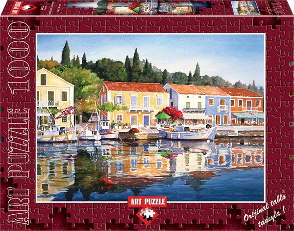 Art Puzzle (4412) - "Greece, Fiscardo" - 1000 piezas