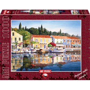 Art Puzzle (4412) - "Greece, Fiscardo" - 1000 piezas