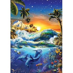 Art Puzzle (4428) - "Hawaiian Dawn" - 1000 piezas