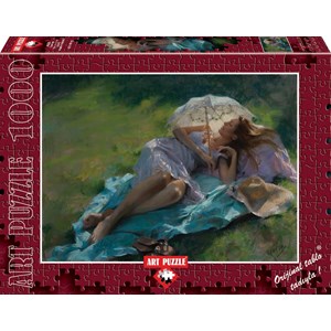 Art Puzzle (4429) - "Pleasure at Noon" - 1000 piezas