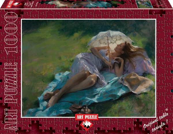 Art Puzzle (4429) - "Pleasure at Noon" - 1000 piezas