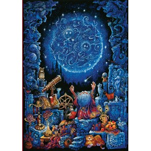 Art Puzzle (4325) - "Astrology Neon" - 1000 piezas