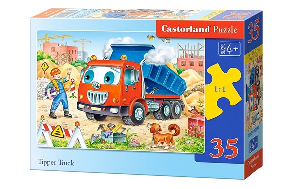 Castorland (B-035144) - "Tipper Truck" - 35 piezas