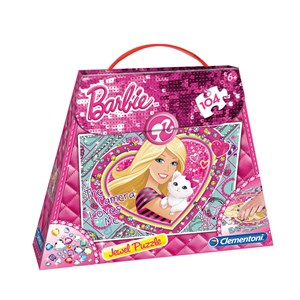 Clementoni (20451) - "Barbie-Puzzle in Shopping Bag" - 104 piezas