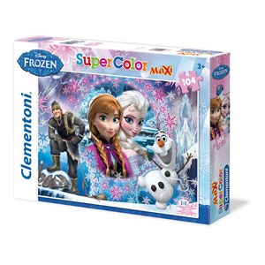 Clementoni (23662) - "Queen of Ice and Snow" - 104 piezas