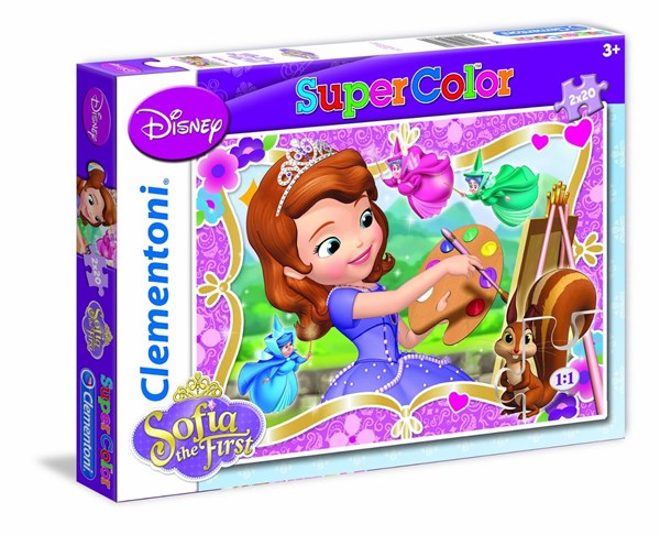 Clementoni (24730) - "Sofia the First" - 20 piezas