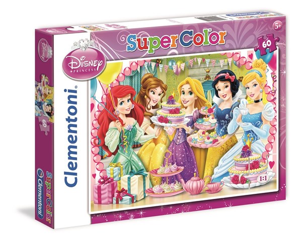 Clementoni (26911) - "Princess Royal Tea Party" - 60 piezas