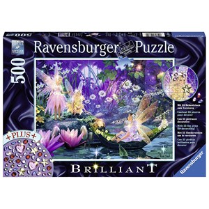 Ravensburger (14882) - "Fairy with Butterflies" - 500 piezas