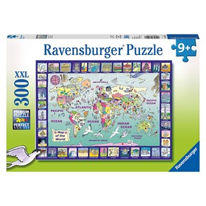 Ravensburger (13190) - "Looking at the World" - 300 piezas