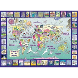 Ravensburger (13190) - "Looking at the World" - 300 piezas