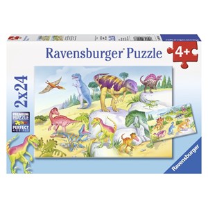 Ravensburger (09118) - "Dinos" - 24 piezas