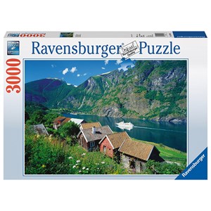Ravensburger (17063) - "Sognefjord Norway" - 3000 piezas