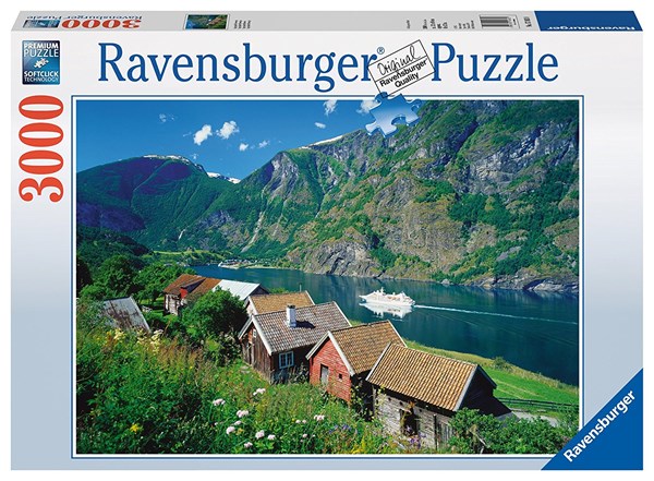 Ravensburger (17063) - "Sognefjord Norway" - 3000 piezas